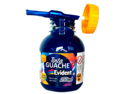 GUACHE EVIDENT C/PINCEL 250ML PC/3 AZUL ROYAL