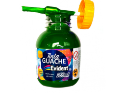 GUACHE EVIDENT C/PINCEL 250ML PC/3 VD BANDEIRA