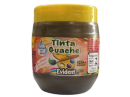 GUACHE EVIDENT MARRON 250ML PC/3