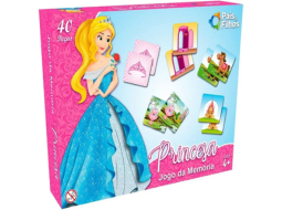 JOGO DA MEMORIA PRINCESAS C/40 PECAS