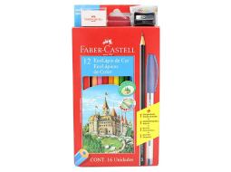 LAPIS COR FABER 120112+2AR 12X12 NOVO OF.KIT C/12