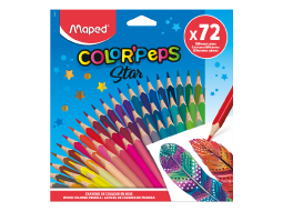 LAPIS DE COR COLOR PEPS C/72CORES