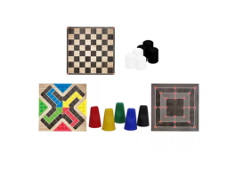 LUDO,DAMA E TRILHA
