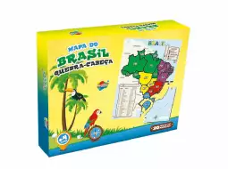 MAPA DO BRASIL - QUEBRA CABECA