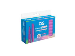 MARCA TEXTO CIS LUMINI METALLICROXO CX C/6