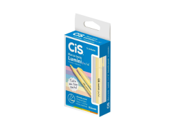 MARCA TEXTO CIS LUMINI PASTEL AMARELO C/12