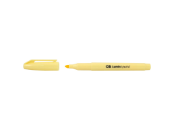 MARCA TEXTO CIS LUMINI PASTEL AMARELO C/12