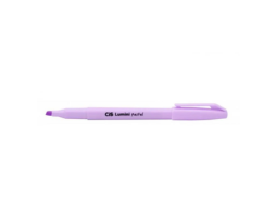 MARCA TEXTO CIS LUMINI PASTEL LILAS C/12