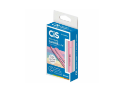 MARCA TEXTO CIS LUMINI PASTEL ROSA C/12