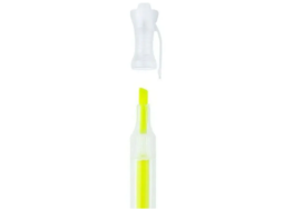 MARCA TEXTO FLUORESCENTE DASHLIGHT AMARELO C/12UN