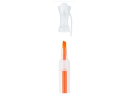 MARCA TEXTO FLUORESCENTE DASHLIGHT LARANJA C/12UN