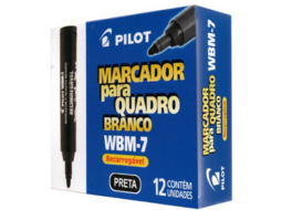 MARCADOR WBM-7 PRETO CX/12