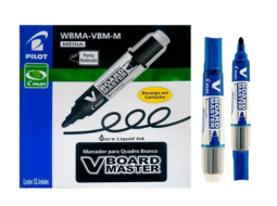 MARCADOR WBMA-VBM-M AZUL CX/12 RECARREGAVEL