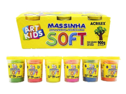 MASSINHA MODELAR SOFT C/6POTES