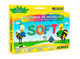 MASSINHA SOFT C/12CORES PC/12CX