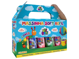 MASSINHA SOFT UTIGUTI REFIL 12UNX50G CORES SORTIDA