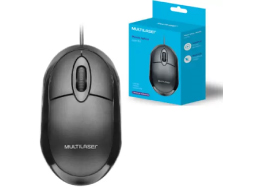 MOUSE CLASSIC BOX OPTICO FULL BLACK USB