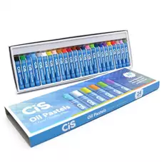 OIL PASTELS CIS CX  C/24 CORES