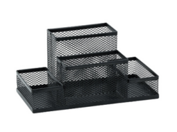 ORGANIZADOR ARAMADO ILHA 4 COMPART.PRETO