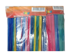 PALITO PICOLE COLOR ARRED C/50 PC/10