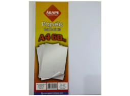 PAPEL AGAPE 60KG A4 C/50FLS