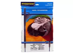 PAPEL FOTO MASTERPRINT 180G A4 C/50FLS