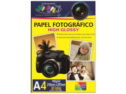 PAPEL FOTOGRAFICO A4 180G C/50FLS