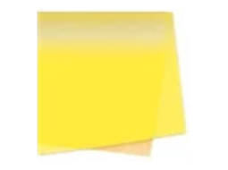 PAPEL MONOLUCIDO AMARELO C/100FLS