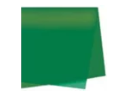 PAPEL MONOLUCIDO VERDE BANDEIRA  C/100FLS