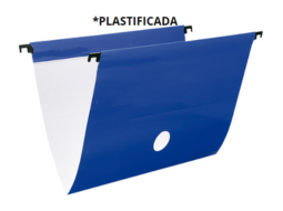 PASTA SUSP DELLOPLUS AZUL C/GP PLAST PC/6