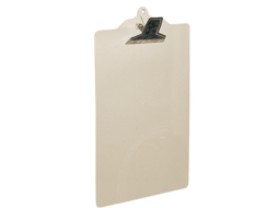 PRANCHETA PLAST OFICIO FUME GARRA METAL