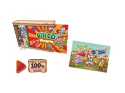 QUEBRA CABECA CIRCO DA ALEGRIA MDF 96 PCS
