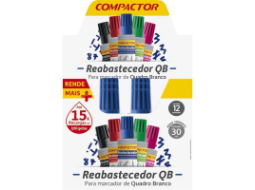 REABASTECEDOR P/MARCADOR QB 30ml-CX/12 PRETA