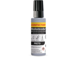 REABASTECEDOR P/MARCADOR QB 30ml-CX/12 PRETA