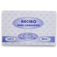 RECIBO S/CANHOTO 50F PC/20BL