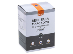 REFIL P MARCADOR DE QUADRO BRANCO AZUL C/12