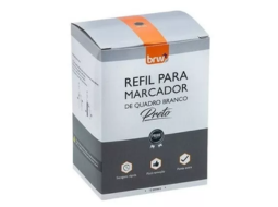 REFIL P MARCADOR DE QUADRO BRANCO PRETO C/12