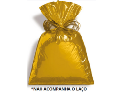 SACO METAL 30x44 METALCOR DOURADO C/50
