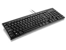 TECLADO BASICO SLIM PRETO LASER USB