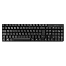 TECLADO BASICO SLIM PRETO LASER USB