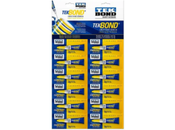 TEKBOND INSTANTANEA 2G CARTELA C/12 UNIDADES