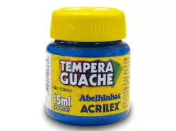 TEMPERA GUACHE 15ML 501 CX/12 AZ TURQUES