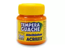 TEMPERA GUACHE 15ML 517 CX/12 LARANJA