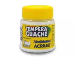 TEMPERA GUACHE 15ML 519 CX/12 BRANCO