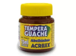 TEMPERA GUACHE 15ML 531 CX/12 MARROM