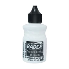 TINTA CARIMBO ASUPER RADEX TINCAR 40ML PRETAC/12