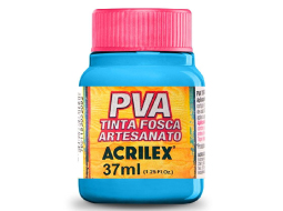 TINTA FOSCA P/ ARTESANATO 37ML CX/12 AZ CELESTE