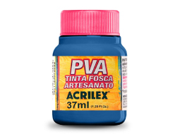 TINTA FOSCA P/ ARTESANATO 37ML CX/12 AZ TURQUES