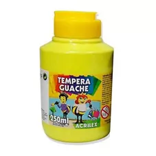 TINTA GUACHE 250 ML AMARELO LIMAO 504 PC/3