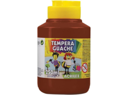 TINTA GUACHE 250 ML MARROM 531 PC/3